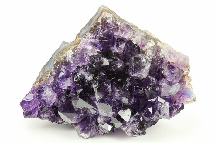 Sparkling Purple Amethyst Crystal Cluster - Uruguay #276164